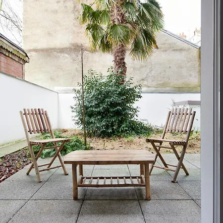 La Boheme Appt Hypercentre - Terrasse Et Parking 南特