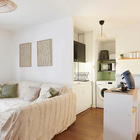 La Boheme Appt Hypercentre - Terrasse Et Parking 南特