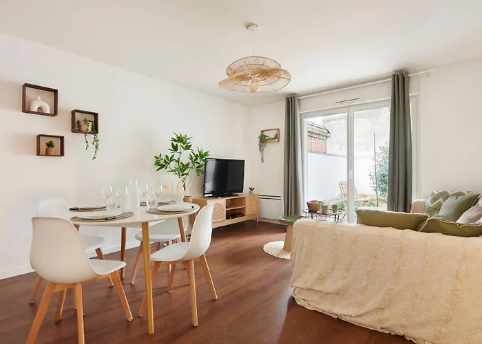 La Boheme Appt Hypercentre - Terrasse Et Parking Appartement Nantes