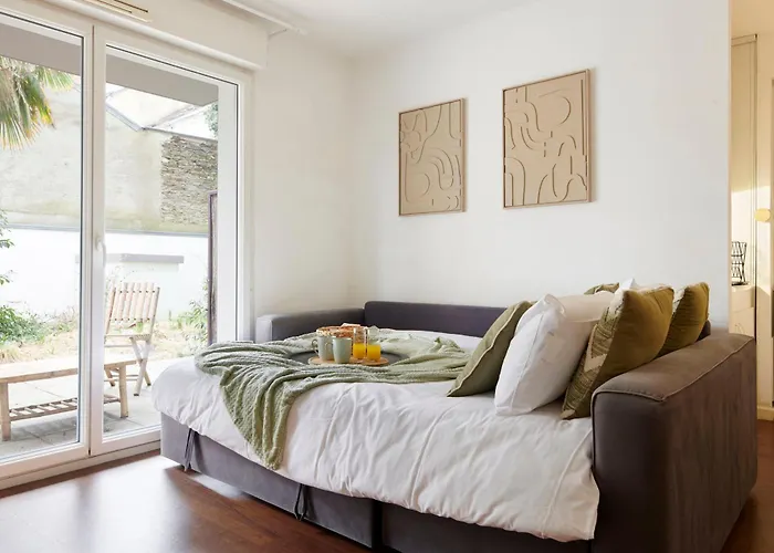 La Boheme Appt Hypercentre - Terrasse Et Parking Apartamento Nantes