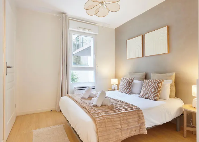 La Boheme Appt Hypercentre - Terrasse Et Parking 公寓 南特